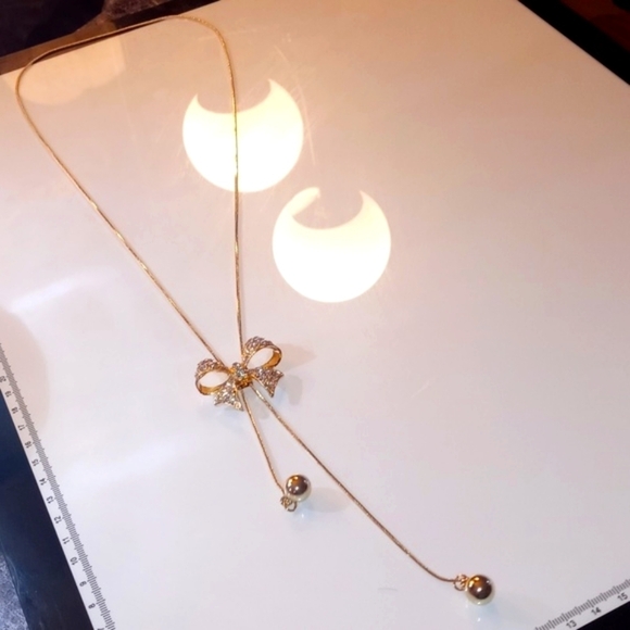 Necklace gold plated with pendant - Picture 5 of 7